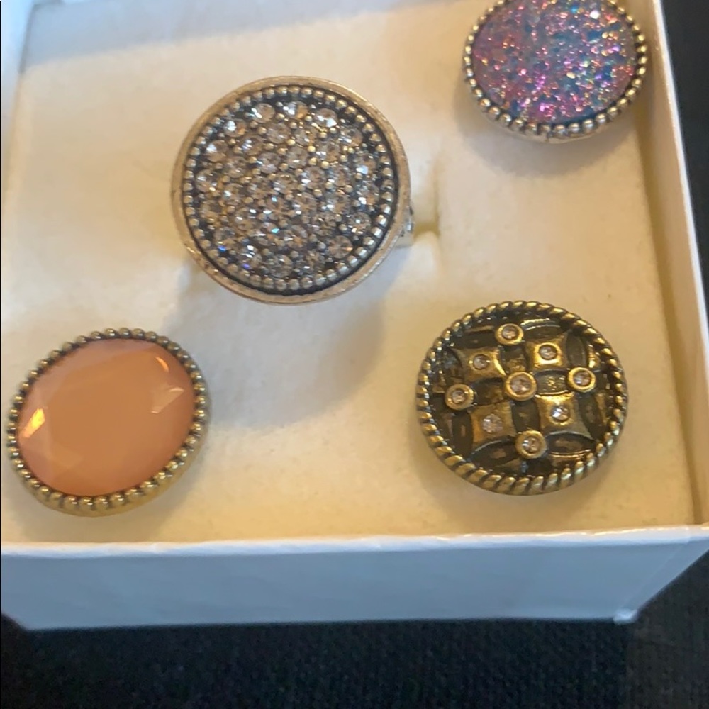 Magnetic four in one ring